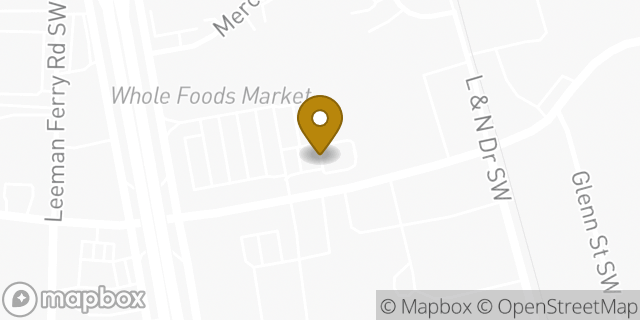 Map showing the location of Regions Bank in Huntsville, AL 35801