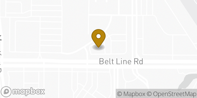 Map showing the location of Panera Bread in Dallas, TX 75254