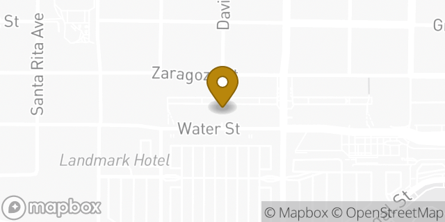 Map showing the location of Sunglass Hut in Laredo, TX 78040