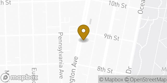 Map showing the location of Subway in Miami Beach, FL 33139