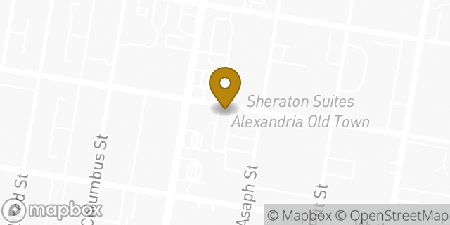 Map showing the location of The UPS Store in Alexandria, VA 22314