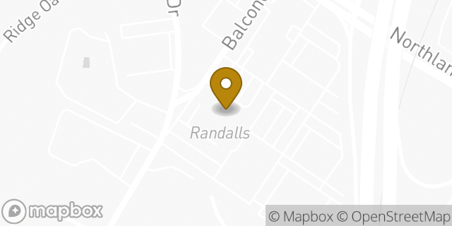 Map showing the location of Randalls in Austin, TX 78731
