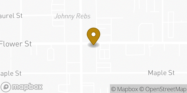 Map showing the location of Chase Bank in Bellflower, CA 90706