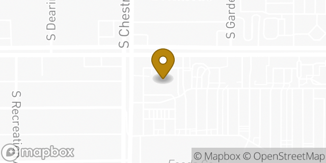 Map showing the location of ATM Walgreens in Fresno, CA