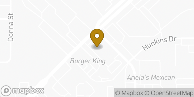 Map showing the location of Bank Of America in North Las Vegas, NV 89030