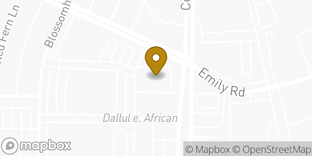 Map showing the location of ATM CVS in Dallas, TX