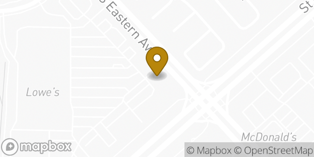 Map showing the location of LensCrafters in Las Vegas, NV 89183