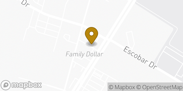 Map showing the location of AutoZone in El Paso, TX 79907