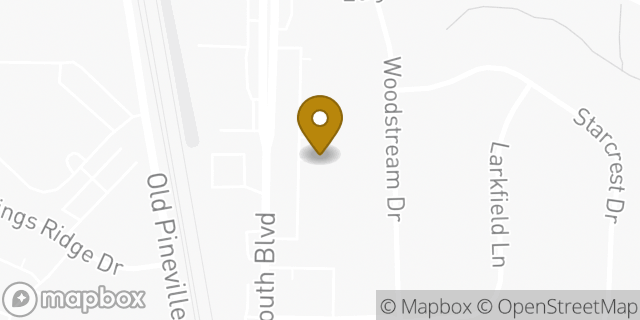 Map showing the location of The UPS Store in Charlotte, NC 28217