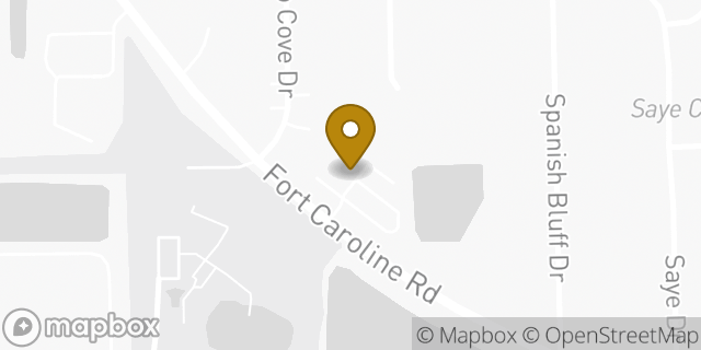 Map showing the location of American Legion Post 283 in Jacksonville, FL 32225