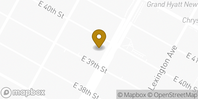 Map showing the location of Starbucks in New York, NY 10016