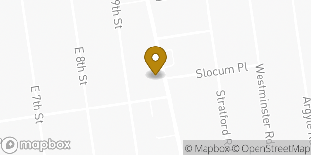 Map showing the location of The UPS Store in Brooklyn, NY 11218