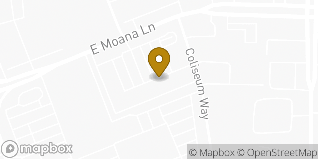 Map showing the location of Enterprise Rent-A-Car in Reno, NV 89502