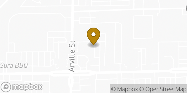 Map showing the location of American Legion Paradise Post 149 in Las Vegas, NV 89102
