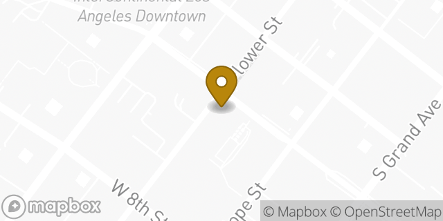 Map showing the location of Avis in Los Angeles, CA 90017