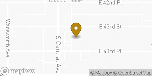 Map showing the location of Amazon Locker - Indo in Los Angeles, CA 90011