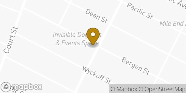 Map showing the location of Dunkin' in Brooklyn, NY 11201