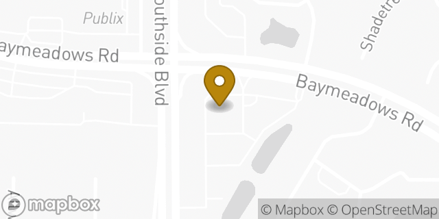 Map showing the location of Walgreens in Jacksonville, FL 32256