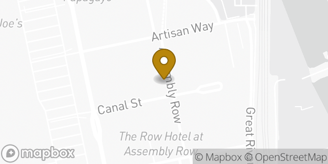 Map showing the location of Levi's Outlet Store in Somerville, MA 02145