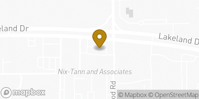 Map showing the location of McDonald's in Jackson, MS 39216