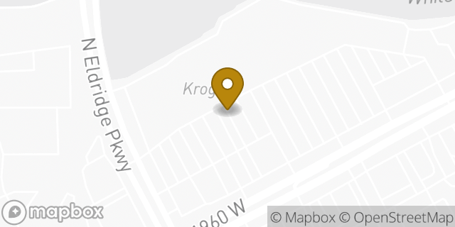 Map showing the location of ATM Kroger in Houston, TX 77065