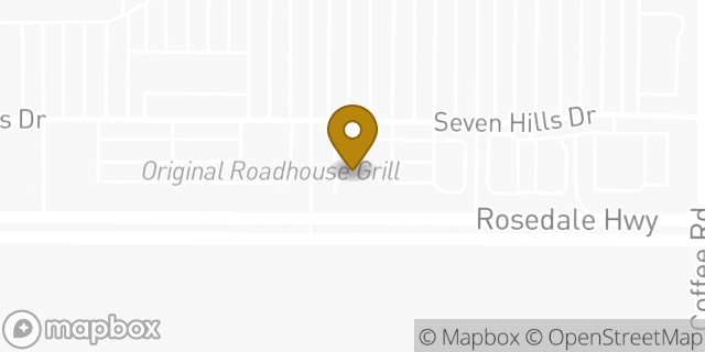 Map showing the location of AutoZone in Bakersfield, CA 93312