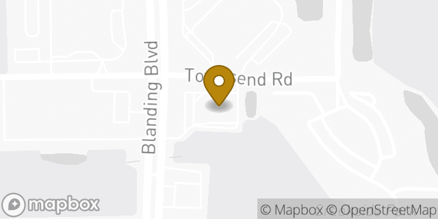Map showing the location of ATM Walgreens in Jacksonville, FL 32244