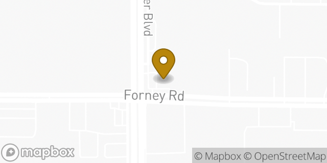 Map showing the location of Amazon Locker - Ouen in Dallas, TX 75227