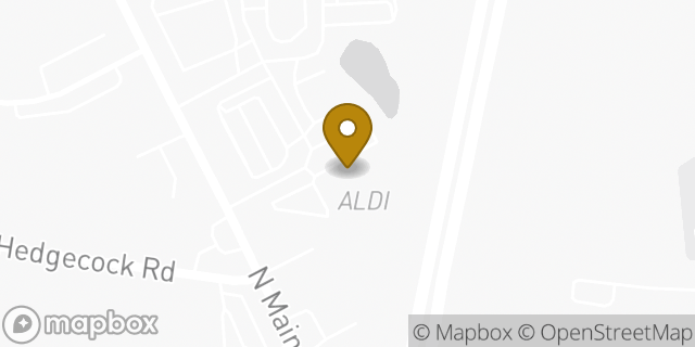 Map showing the location of Aldi in High Point, NC 27265