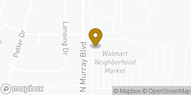 Map showing the location of Subway in Colorado Springs, CO 80915