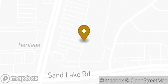 Map showing the location of Marshalls in Orlando, FL 32809