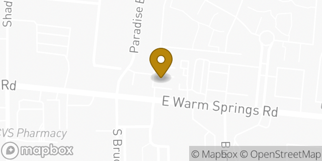 Map showing the location of Chipotle Mexican Grill in Las Vegas, NV 89119
