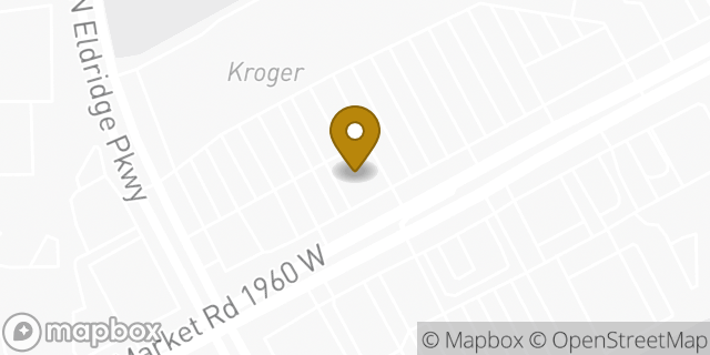 Map showing the location of Chase in Houston, TX 77065