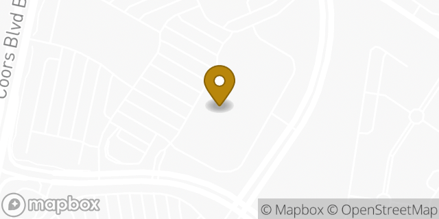 Map showing the location of The Home Depot in Albuquerque, NM 87114