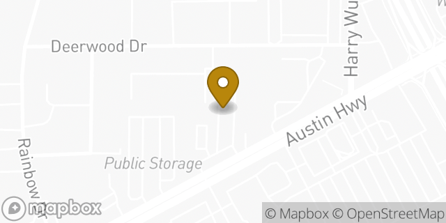 Map showing the location of Sonic Drive In in San Antonio, TX 78209