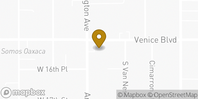 Map showing the location of ATM 7ELEVEN-FCTI in Los Angeles, CA 90019