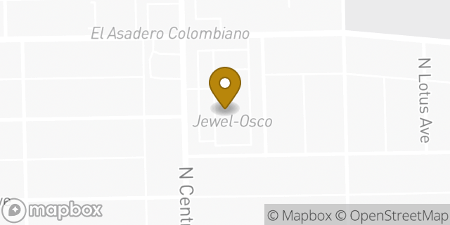 Map showing the location of Jewel-Osco in Chicago, IL 60630