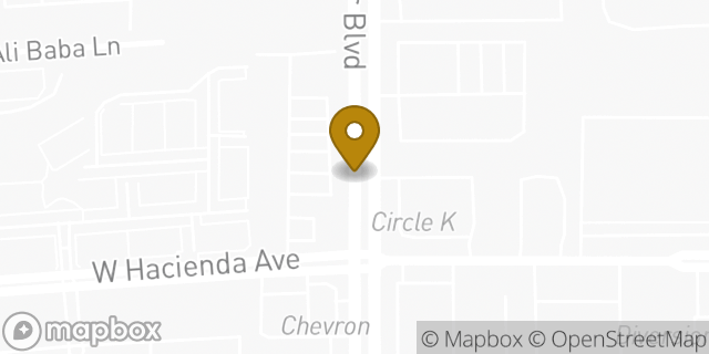Map showing the location of S Decatur in Las Vegas, NV 89118