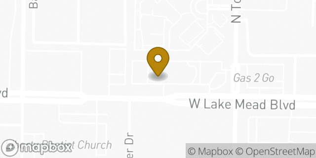 Map showing the location of Chase Bank in Las Vegas, NV 89108