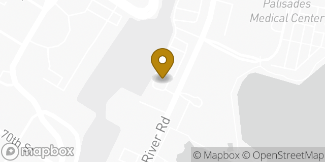 Map showing the location of Starbucks in North Bergen, NJ 07047