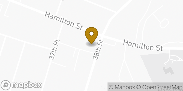 Map showing the location of Amazon Locker - Villa in Hyattsville, MD 20782