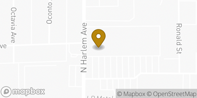 Map showing the location of Marshalls in Harwood Heights, IL 60706