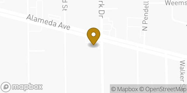 Map showing the location of ATM Alon 7ELEVEN, INC. in El Paso, TX 79905
