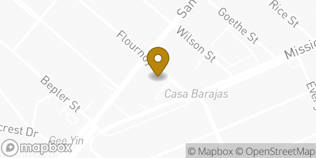 Map showing the location of AutoZone in Daly City, CA 94014
