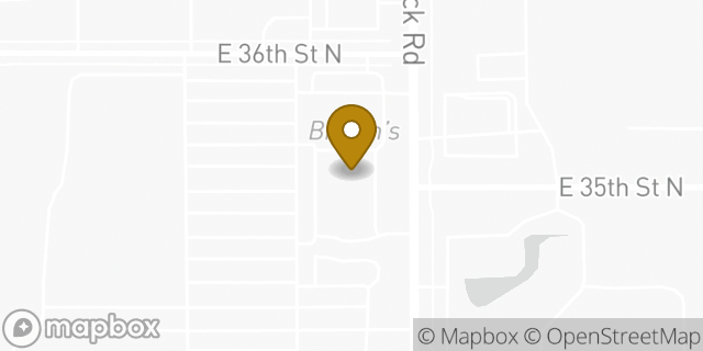 Map showing the location of FedEx Office Print & Ship Center in Wichita, KS 67226