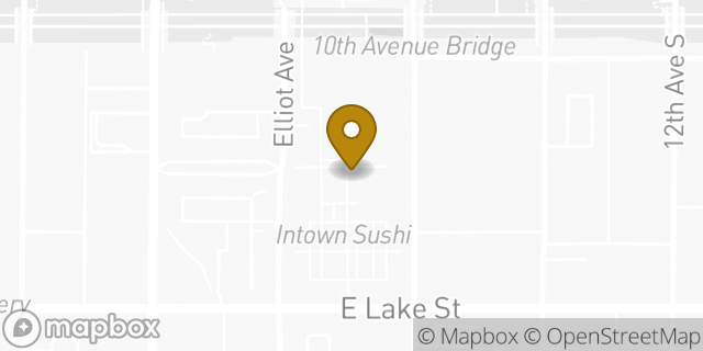 Map showing the location of LiveWell Center in Minneapolis, MN 55407