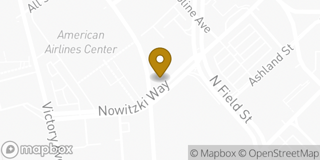 Map showing the location of Amazon Locker - Keyword in Dallas, TX 75219