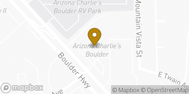 Map showing the location of Dunkin Donuts in Las Vegas, NV 89121