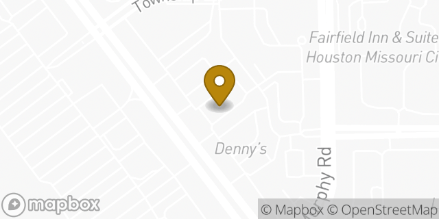 Map showing the location of McDonald's in Missouri City, TX 77459