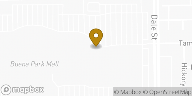 Map showing the location of Walmart Business Center in Buena Park, CA 90620